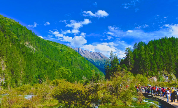 jiuzhaigou trip