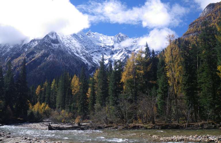 Mount Siguniang Autumn Weather