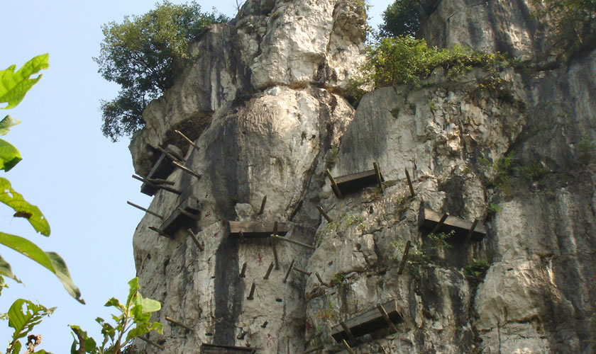 Boren Hanging Coffin in Yibin