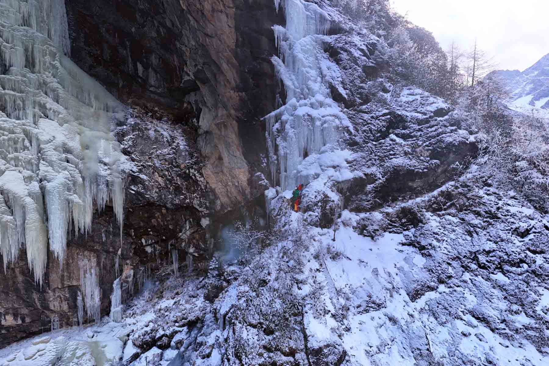 Sichuan Ice Climb
