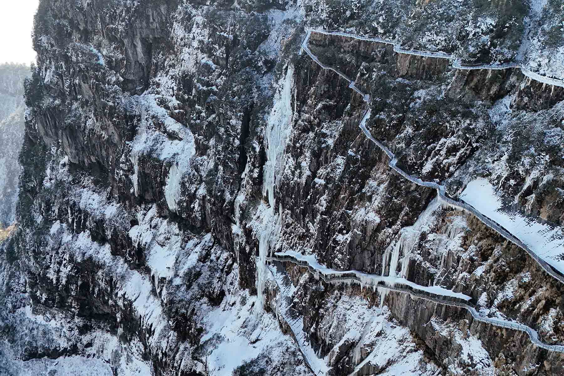 Sichuan Ice Climb